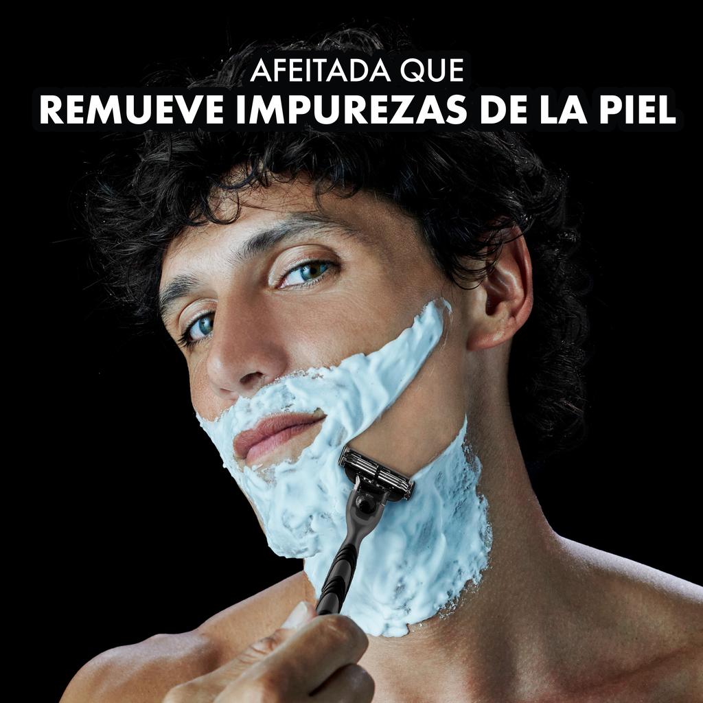 Gillette Mach3 Carbono Repuestos para Rasuradora 12 Unidades
