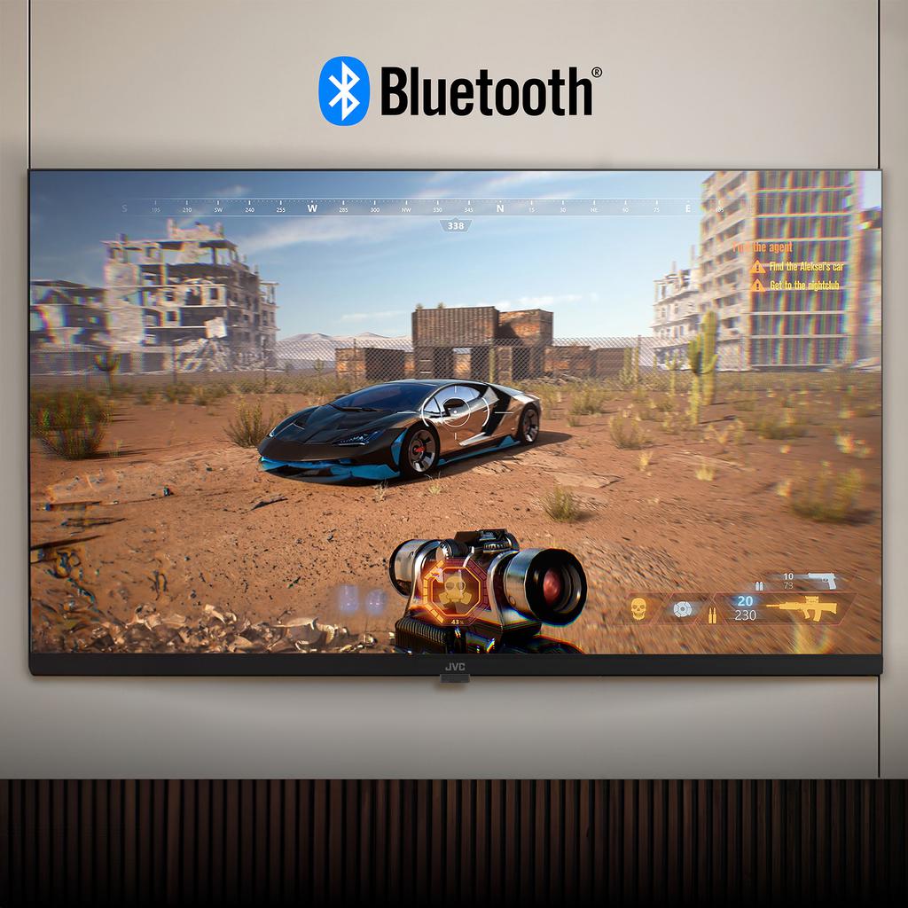 JVC 127 cm / 50" Pulgadas Smart Google 4K LED UHD TV LT-50KM548