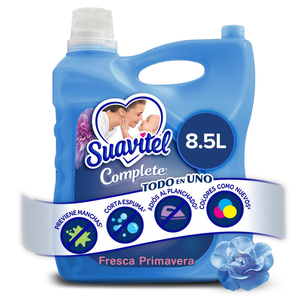 Suavitel Complete Suavizante Todo en Uno con Aroma a Fresca Primavera 8.5 L