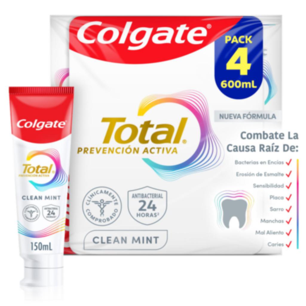 Colgate Triple Acción Crema Dental con Fórmula Anticaries 6 Unidades / 125 mL / 4.22 oz