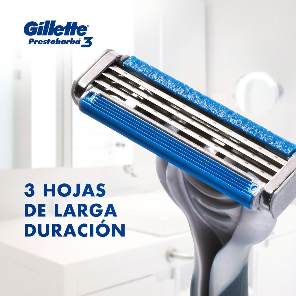 Gillette Prestobarba 3 Rasuradora Desechable 16 Unidades