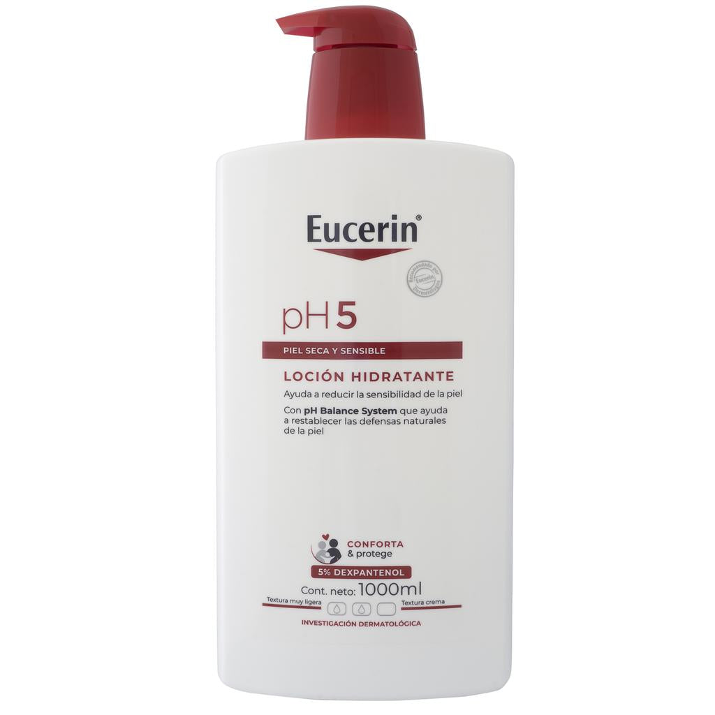 Eucerin Crema Hidratante para Piel Sensible PH5 1 L