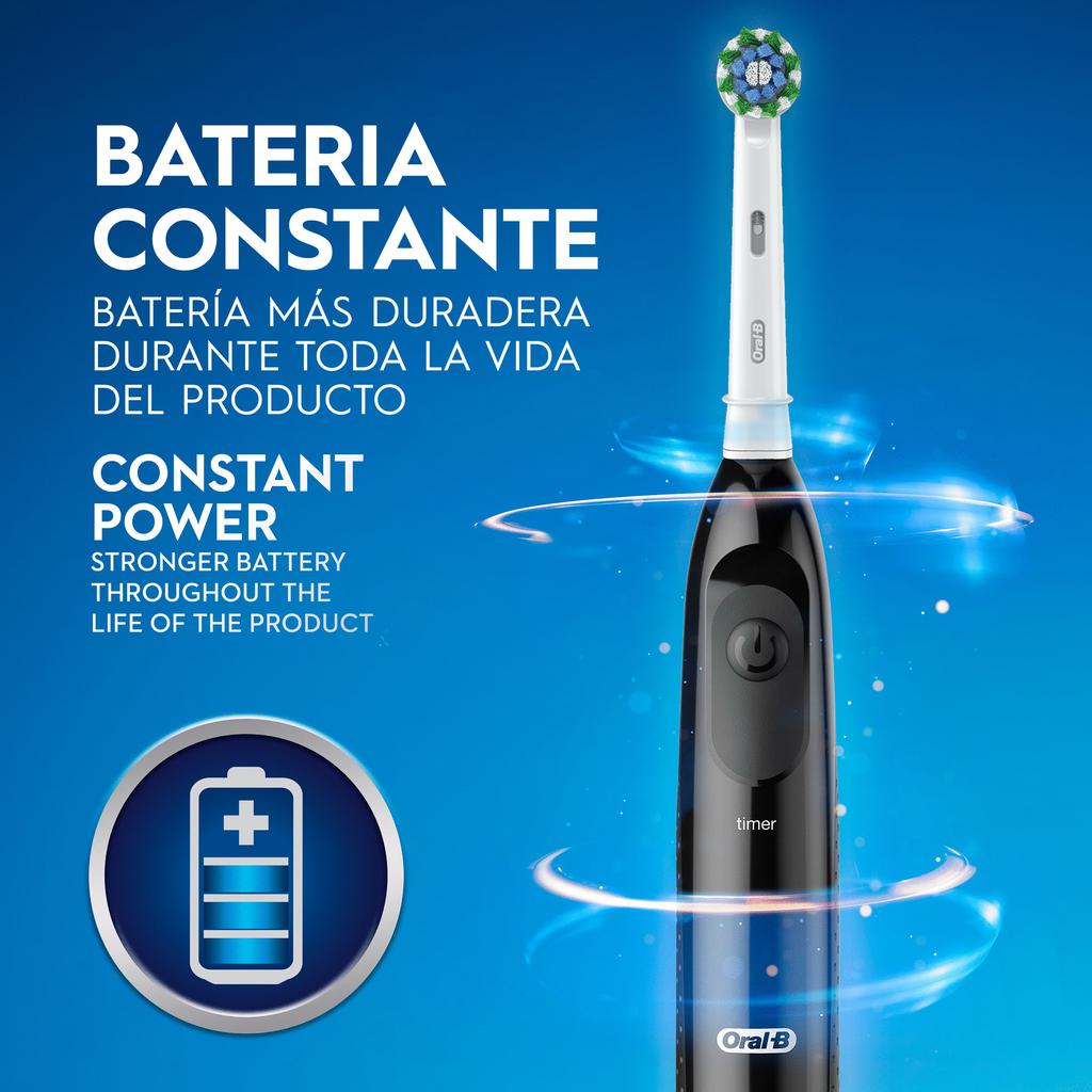 Oral B Juego de Cepillos Eléctricos Pro Battery Negro y Blanco 2 Unidades