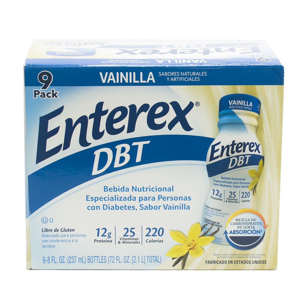 Enterex Bebida Nutricional Vainilla 9 Unidades / 237 mL / 8 oz