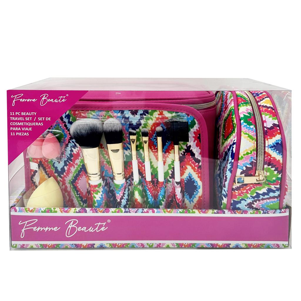Femme Beaute Juego de Belleza para Viaje 11 Piezas
