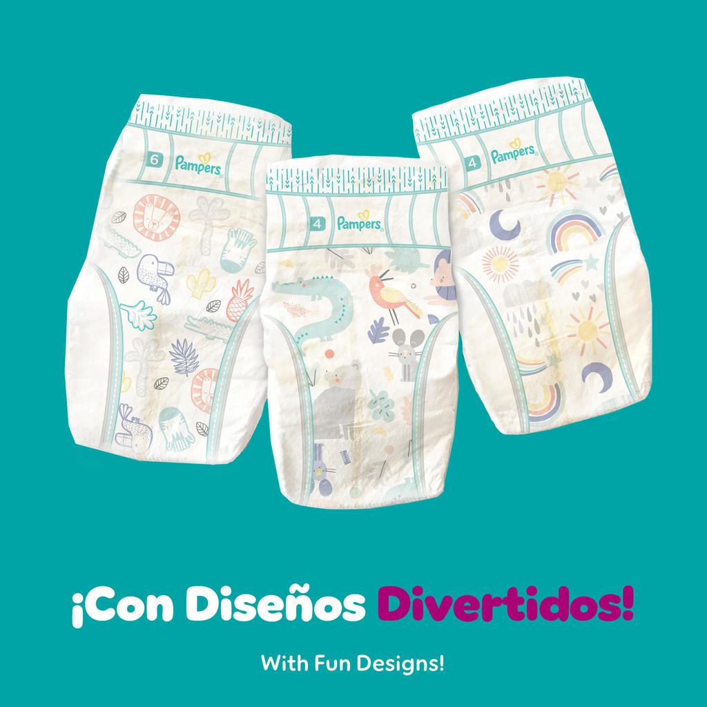 Pampers Pañales para Bebé Cruisers Talla 6 / 108 Unidades