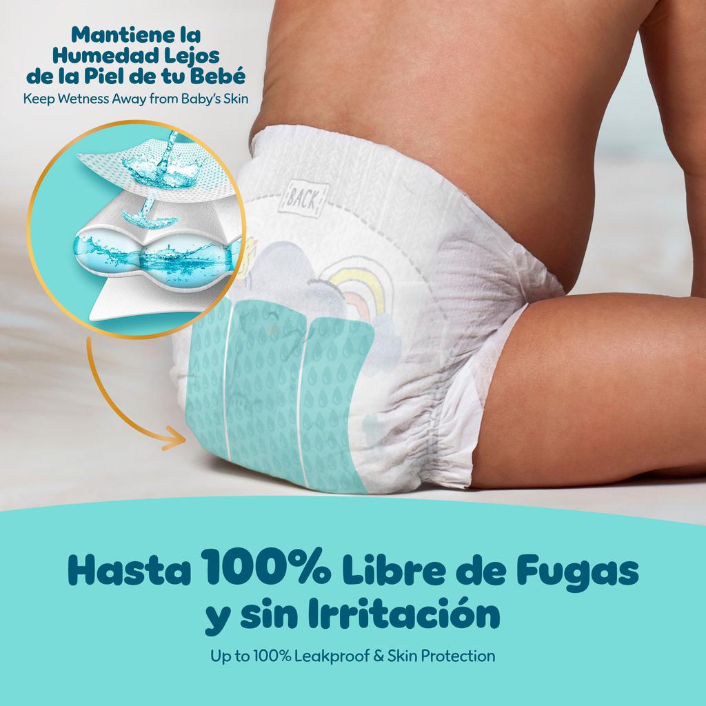 Pampers Pañales Swaddlers Hipoalergénicos para Bebes Talla 1 / 160 Unidades