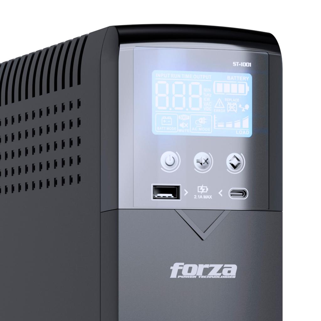 Member's Selection Respaldo de Batería UPS Inteligente con Protección contra Sobretensiones 1 000 VA / 600 W ST-1000MS