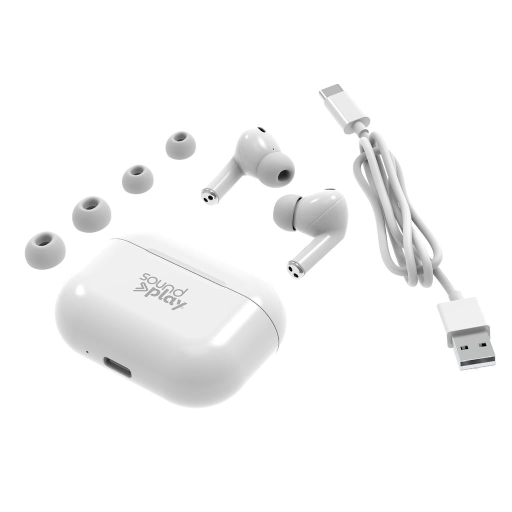 Tzumi Auriculares Estéreo Inalámbricos Soundplay 2 Unidades