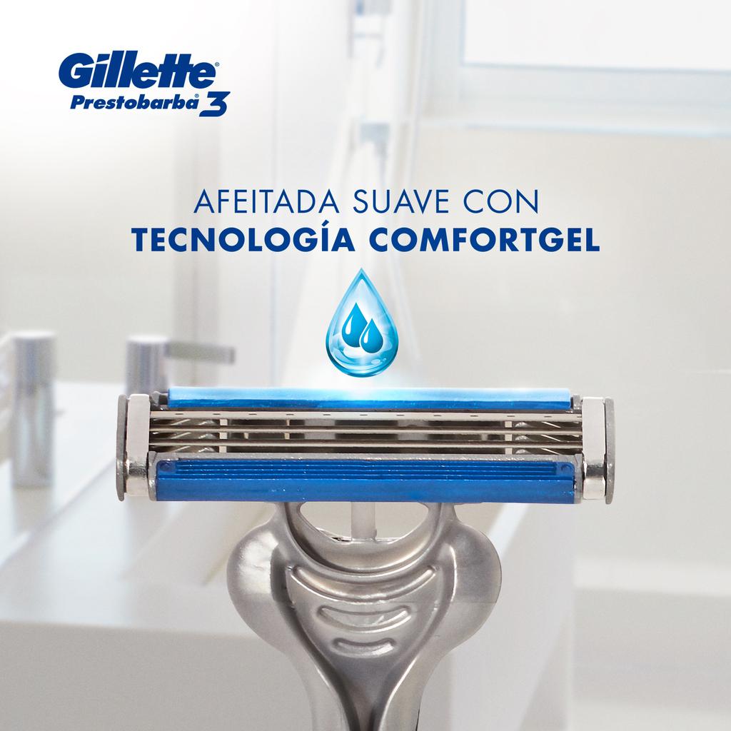 Gillette Prestobarba 3 Rasuradora Desechable 16 Unidades