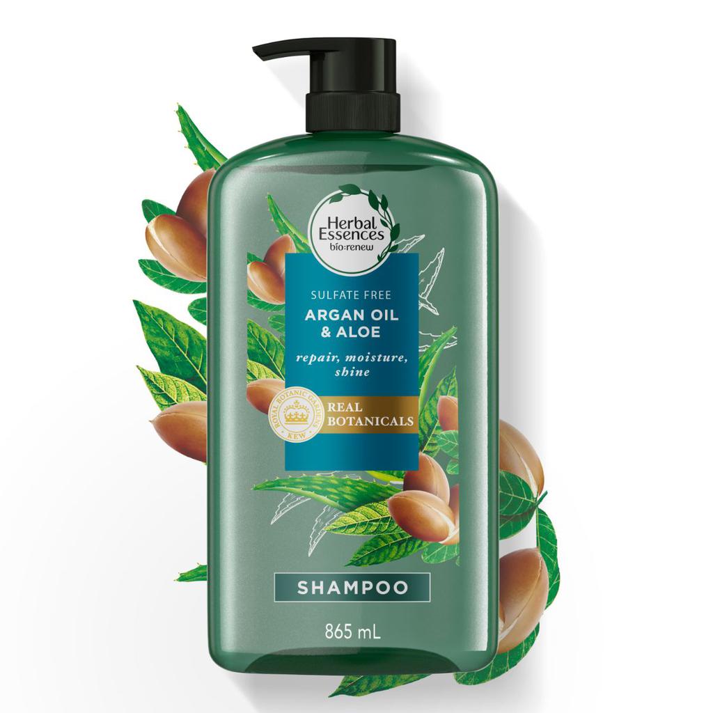 Herbal Essences Shampoo de Aceite de Argán y Aloe 865 mL / 29.2 oz