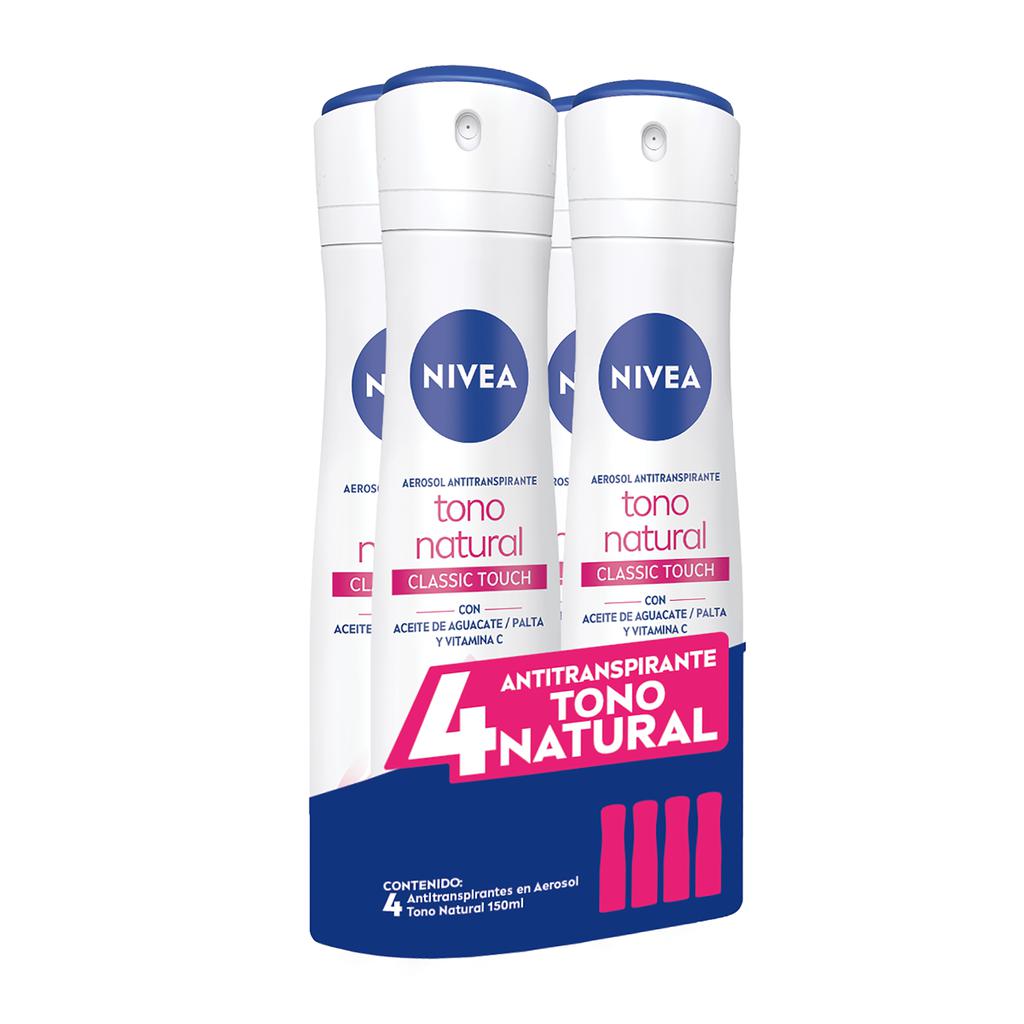 Nivea Desodorante en Spray 4 Unidades / 150 mL / 5 oz