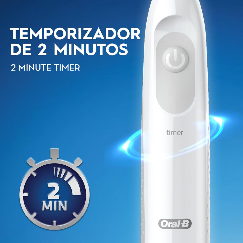 Oral B Juego de Cepillos Eléctricos Pro Battery Negro y Blanco 2 Unidades