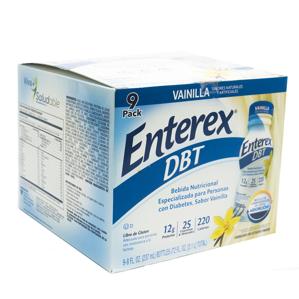 Enterex Bebida Nutricional Vainilla 9 Unidades / 237 mL / 8 oz