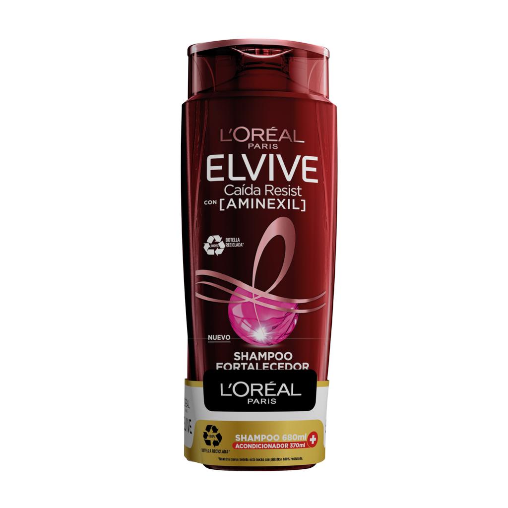 Elvive Anticaída con Aminexil Shampoo 680 mL + Acondicionador 370 mL