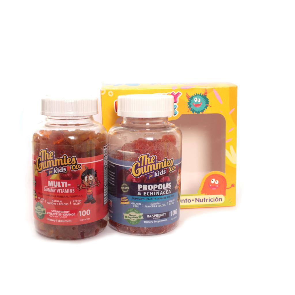 The Gummies Co. Gomitas con Vitaminas Propóleo y Equinácea 200 Unidades
