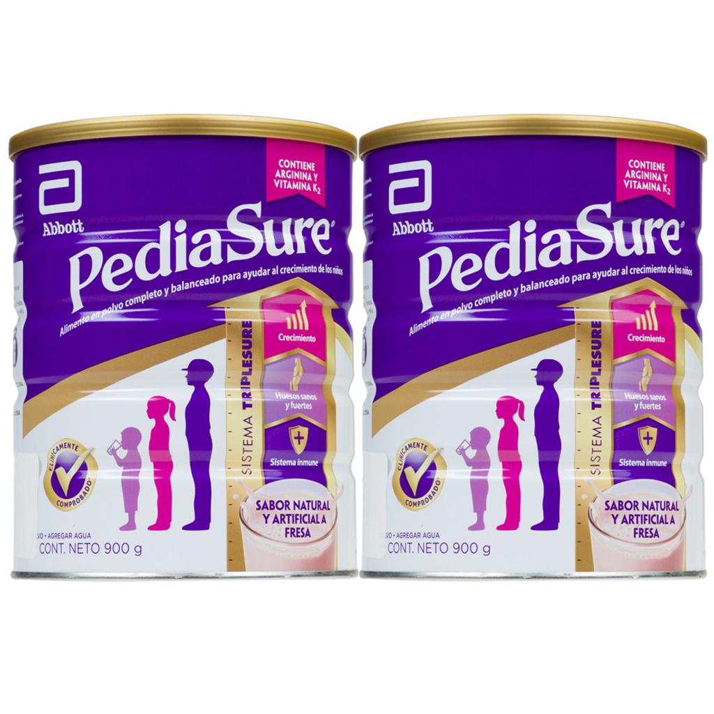 Pediasure Fresa Alimento Nutricional en Polvo  2 Unidades / 900 g