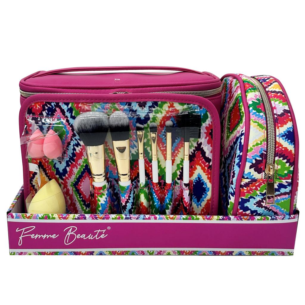 Femme Beaute Juego de Belleza para Viaje 11 Piezas