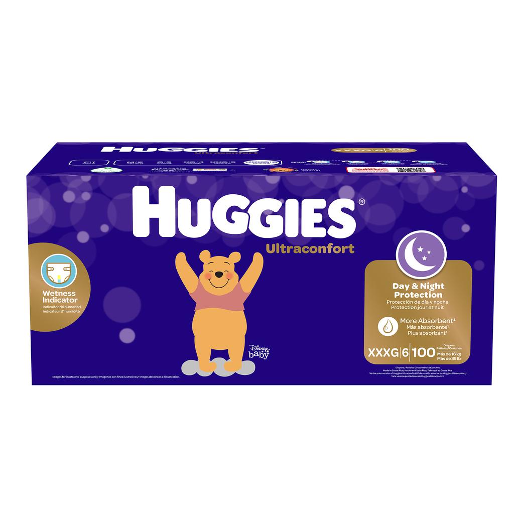 Huggies UltraConfort Talla  XXXG / 100 Unidades