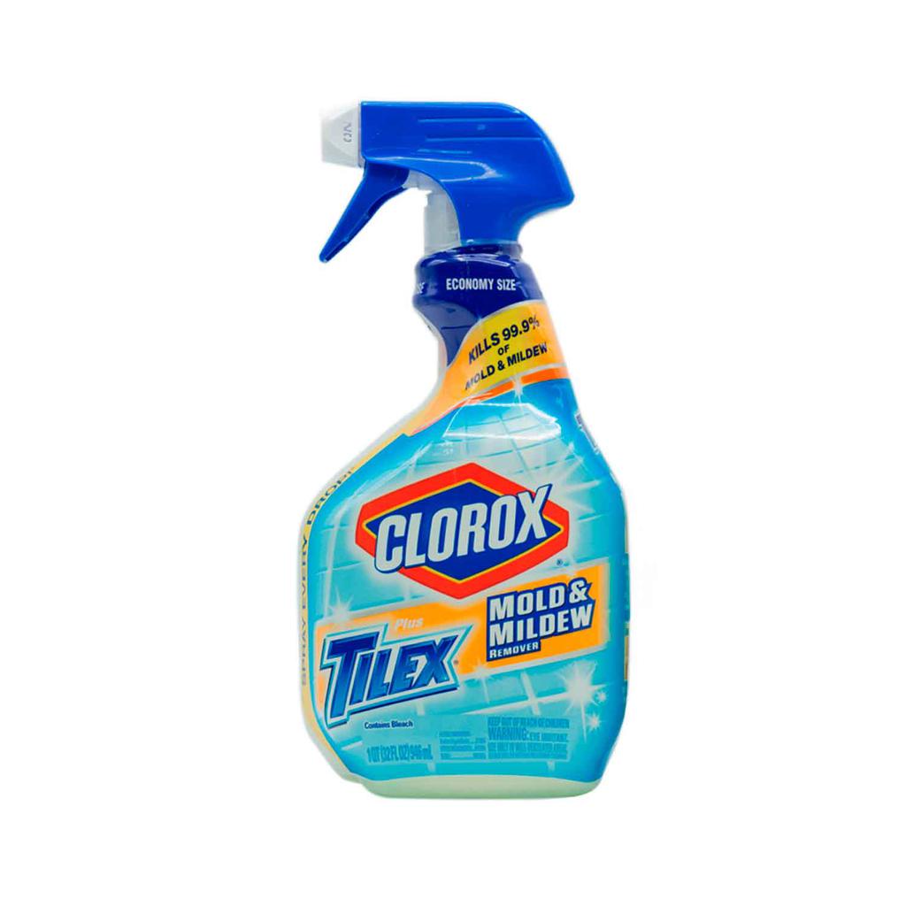 Clorox Tilex Spray Desinfectante Removedor de Hongos y Moho 1.89 L + 946 mL / 64 oz + 32 oz