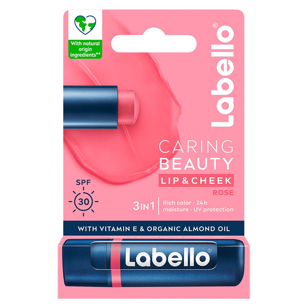 Labello Bálsamo Hidratante para Labios Multicolor 4 Unidades / 4.8 g
