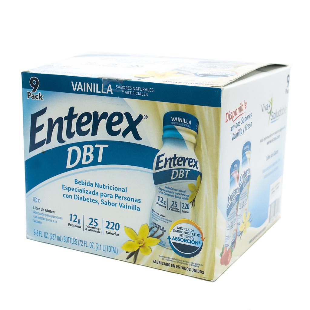 Enterex Bebida Nutricional Vainilla 9 Unidades / 237 mL / 8 oz