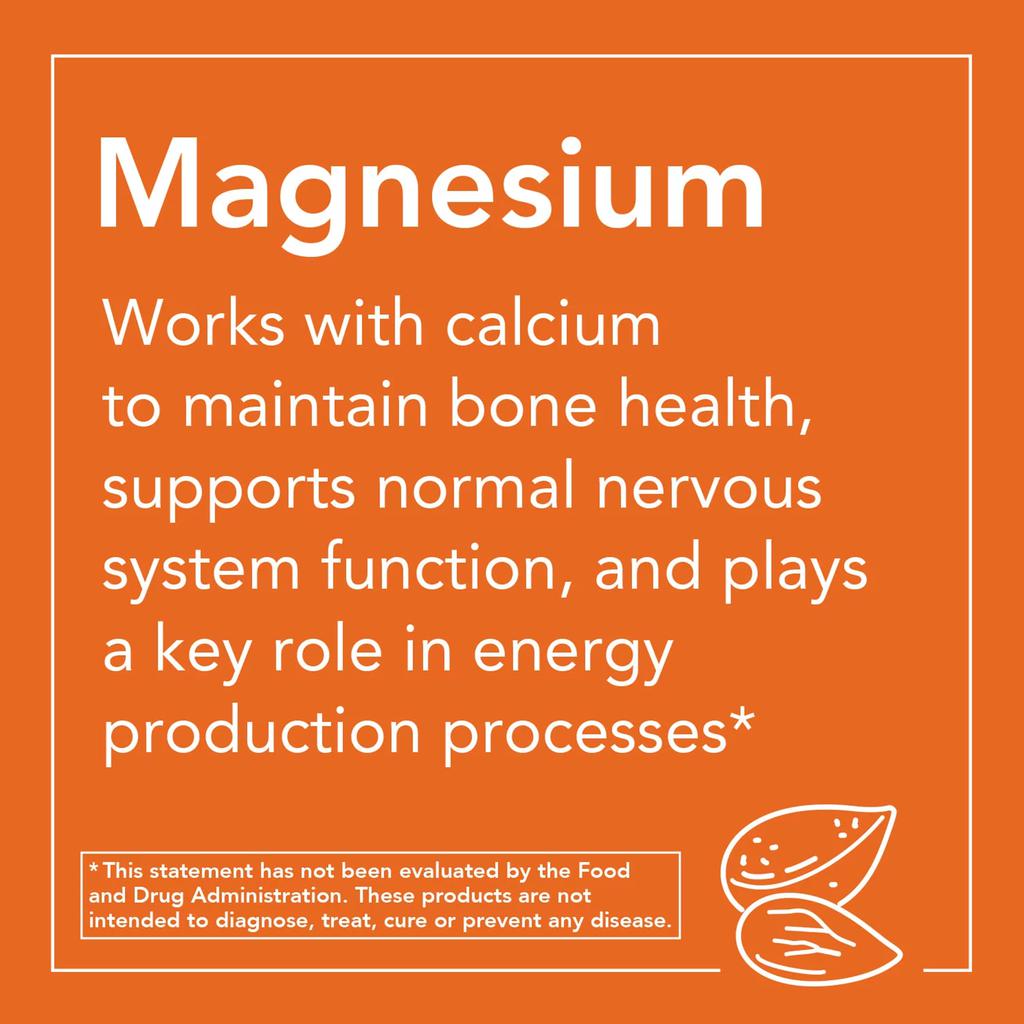 Now Magnesio 180 Cápsulas / 400 mg / 0.01 oz