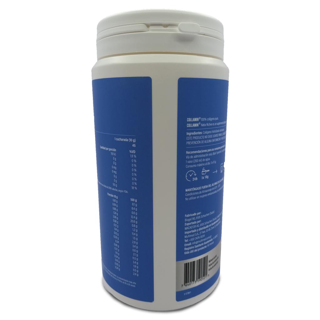 Collamin Natur’Active Suplemento Nutricional en Polvo 100% Puro Colágeno 450 g / 15.9 oz