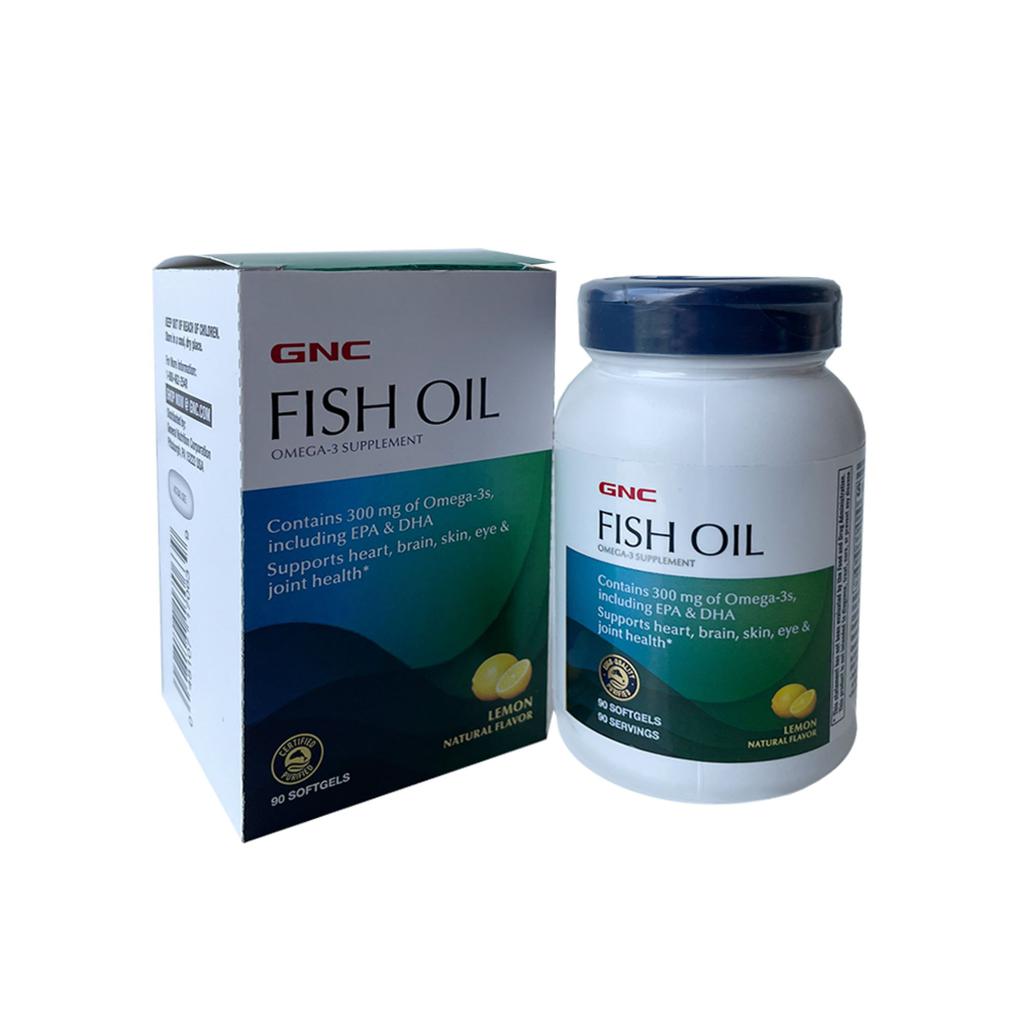 GNC Omega 3 Fish Oil 90 Unidades