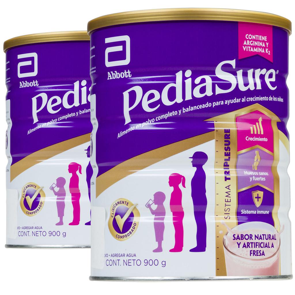 Pediasure Fresa Alimento Nutricional en Polvo  2 Unidades / 900 g