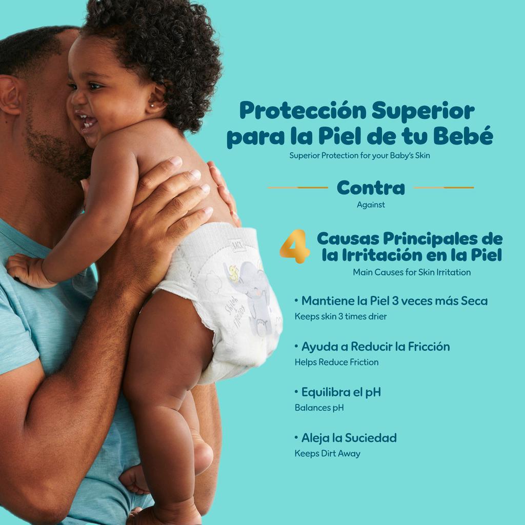 Pampers Pañales Swaddlers Hipoalergénicos para Bebes Talla 1 / 160 Unidades
