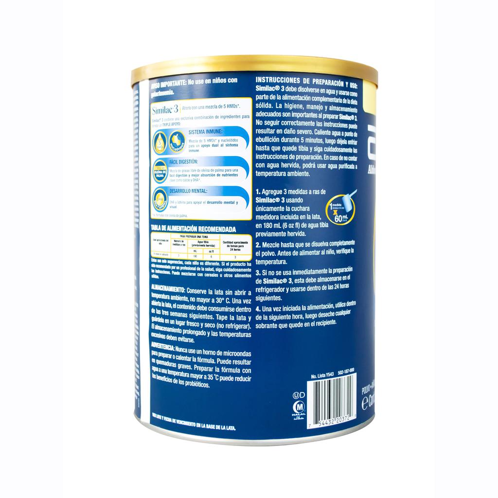 Similac 3 Formula 5HMO en Polvo 1.8 kg