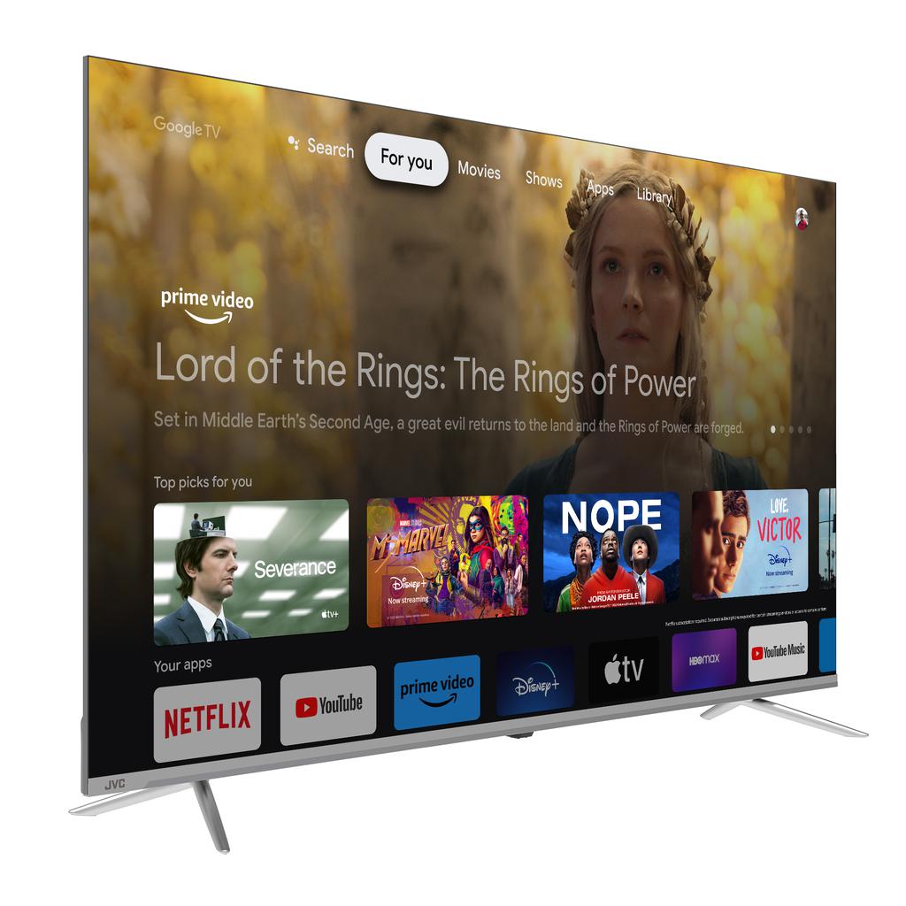 JVC 147 cm / 58” Pulgadas Smart Google TV 4K QLED UHD LT-58KB738