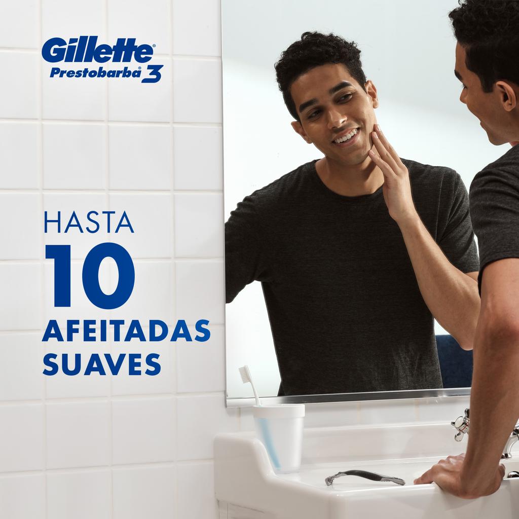 Gillette Prestobarba 3 Rasuradora Desechable 16 Unidades
