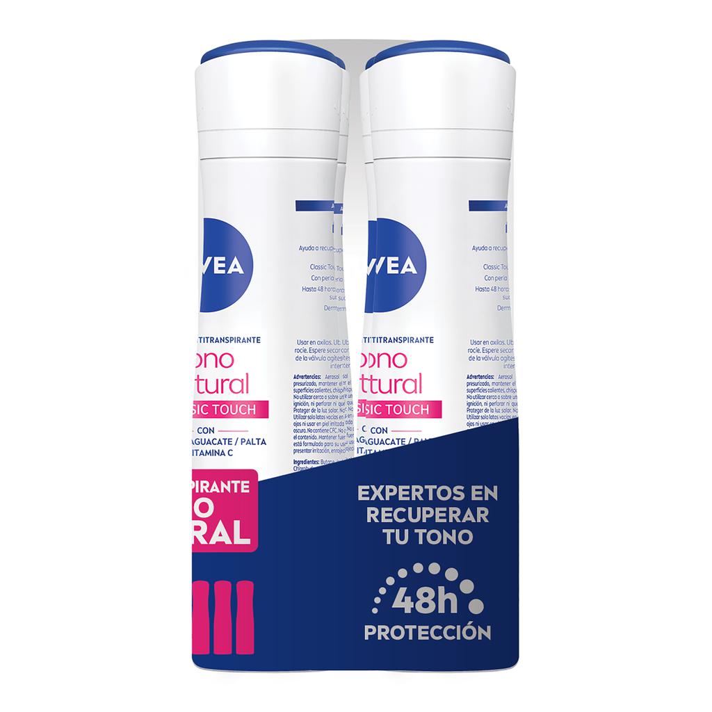 Nivea Desodorante en Spray 4 Unidades / 150 mL / 5 oz