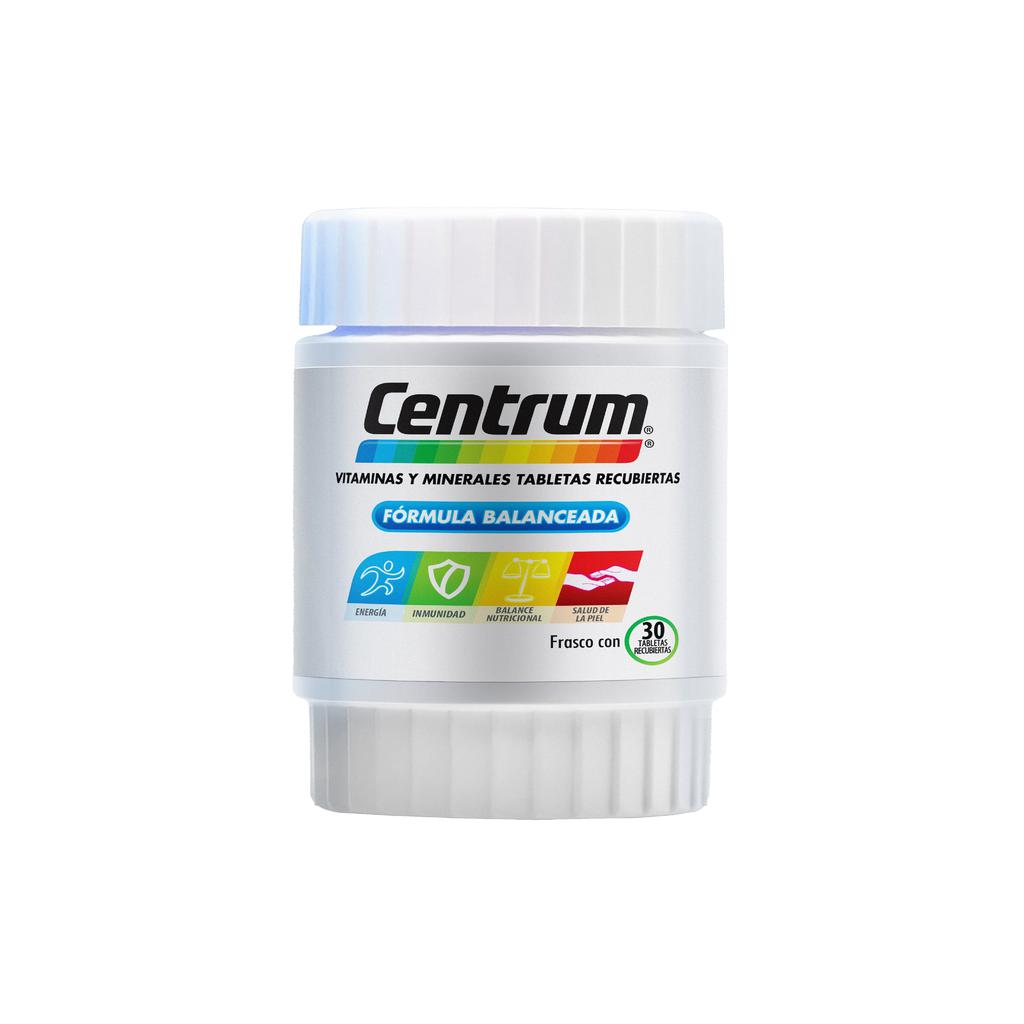 Centrum Multivitamínico 4 Unidades / 30 Tabletas