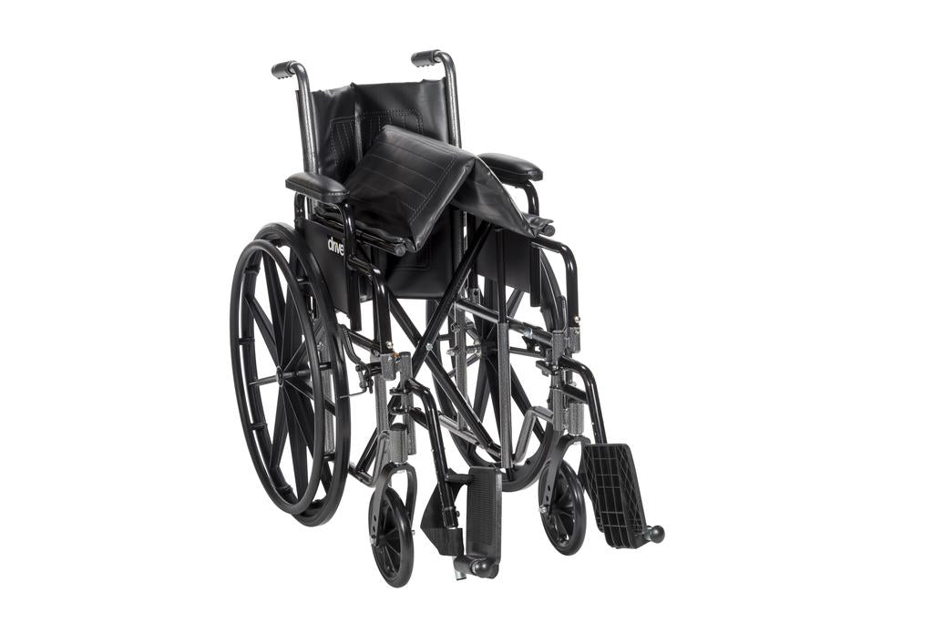 Silla de Ruedas Manual Plateada Sport Ii PS-SSP218DDA-SF