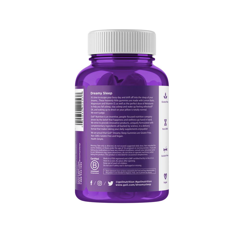 Goli Nutrition Gomitas Dreamy Sleep 60 Unidades