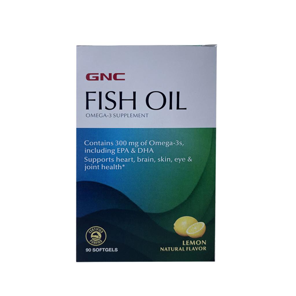 GNC Omega 3 Fish Oil 90 Unidades