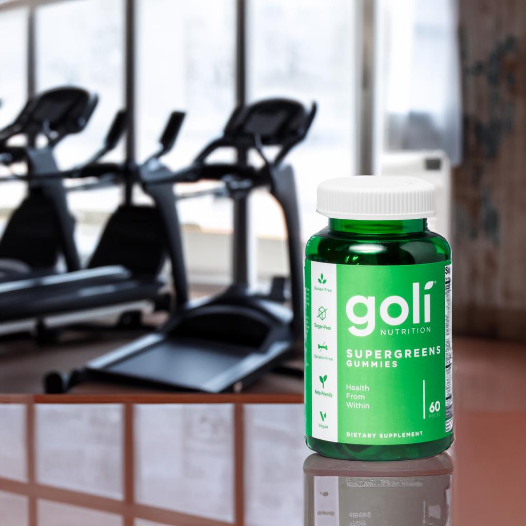 Goli Gomas Supergreens Suplemento Nutricional 60 Unidades