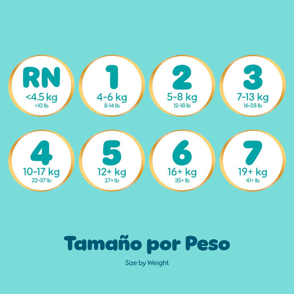 Pampers Pañales Swaddlers Hipoalergénicos para Bebes Talla 1 / 160 Unidades