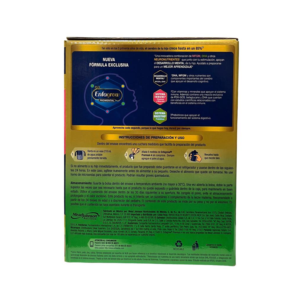 Enfagrow Prometeal 4 Fórmula Infantil 4 Unidades / 550 g / 1.2 lb