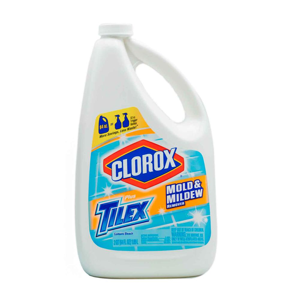 Clorox Tilex Spray Desinfectante Removedor de Hongos y Moho 1.89 L + 946 mL / 64 oz + 32 oz
