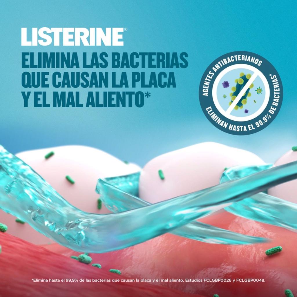 Listerine Coolmint Enjuague Bucal con 12 Horas de Protección 1.5 L / 50.7 oz
