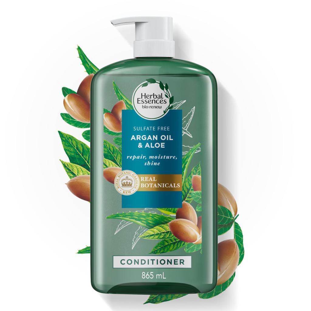 Herbal Essences Acondicionador Aceite de Argán y Aloe 865 mL / 29.2 oz