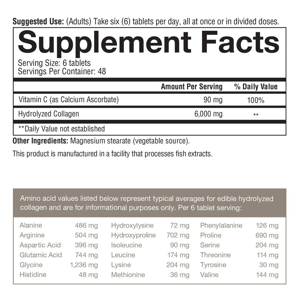 Youtheory Colágeno Avanzado 290 Tabletas / 20.68 mg