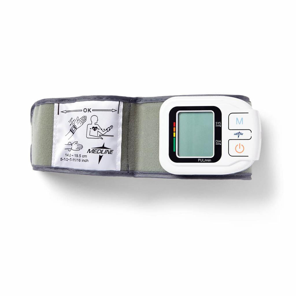 Medline Monitor de Presión Arterial de Muñeca MDS3003P