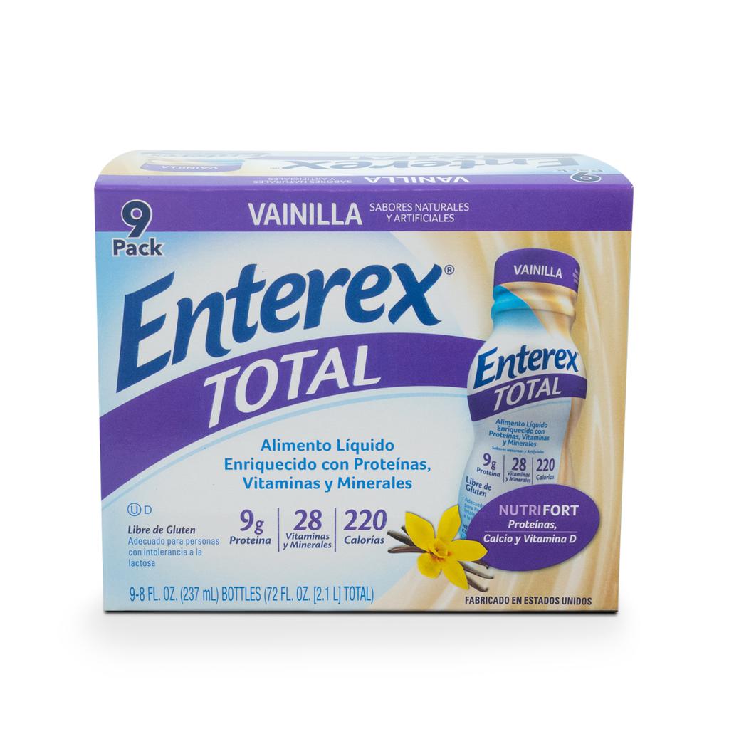 Enterex Total Vainilla 9 Unidades / 237 mL / 8 oz