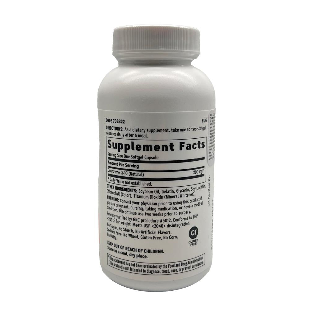 GNC Coenzima Q-10 Antioxidante 200 mg