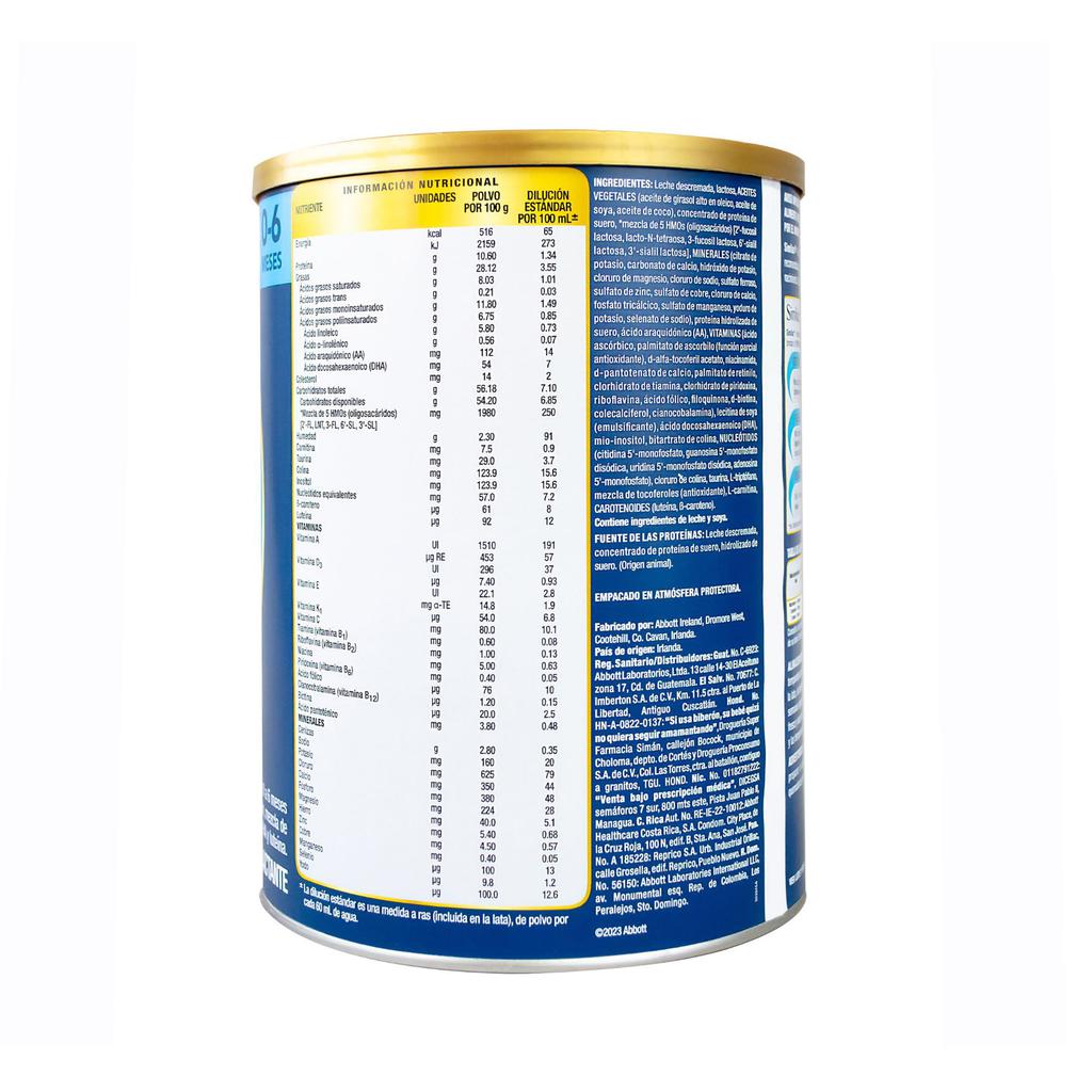 Similac 1 Formula en Polvo para Bebé Enriquecida con 5HMO 1.8 kg / 4 lb